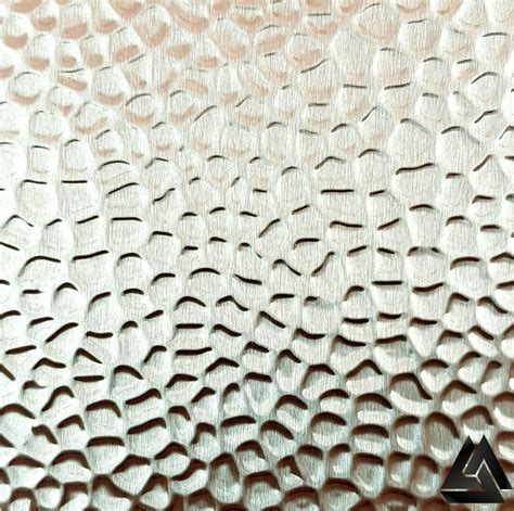 hammered stainless steel sheet metal|hammer for texturing metal.